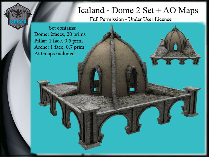 Icaland - Dome 2 Set + AO Maps