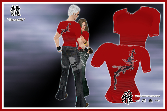 *MTU J-Style::Tshirt Dragon R