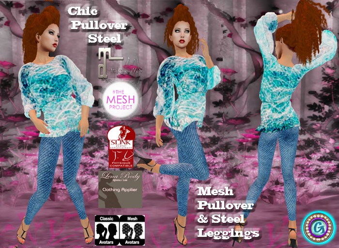 GLAMOROUS * Chic Pullover Steel