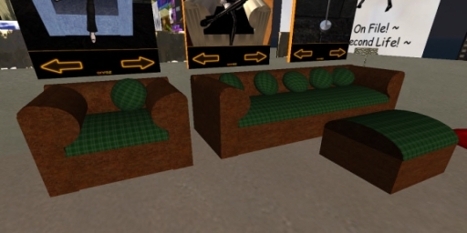 Salubrius Scripted Multi-pose Furniture Set Brown/Green boxed