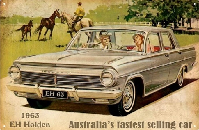 1963 EH Holden Sign