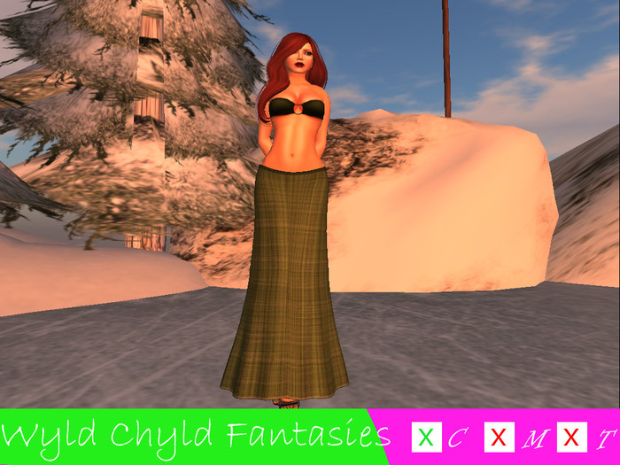 :WCF: Christmas Plaid Dancer W/ Appliers