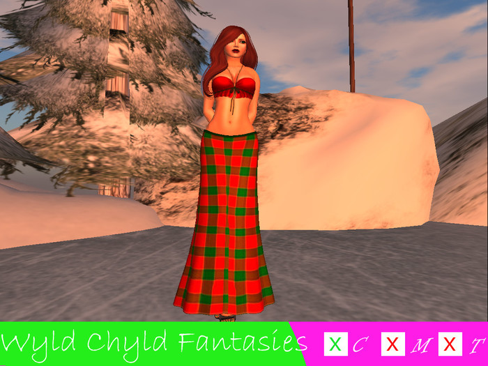 :WCF: Christmas Plaid Donner W/ Appliers