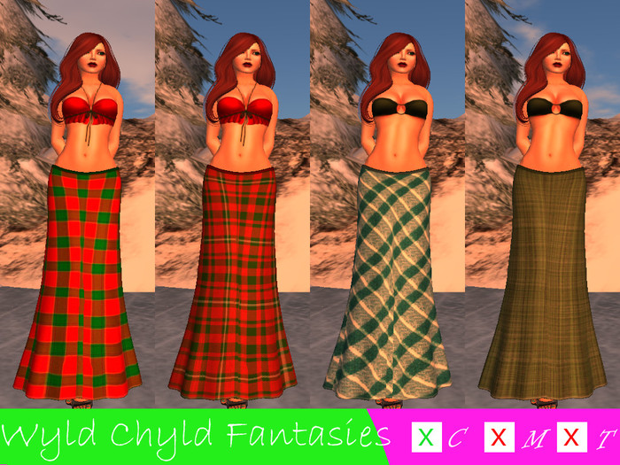 :WCF: Christmas Plaid Fatpack A W/ Appliers