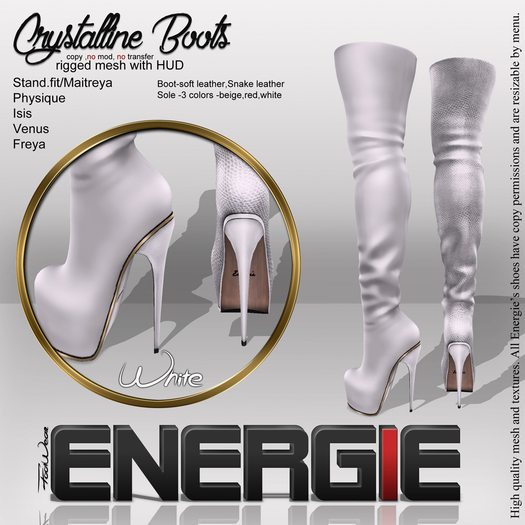 ..::Energie::.. Crystalline Boots Baby Pink BAG