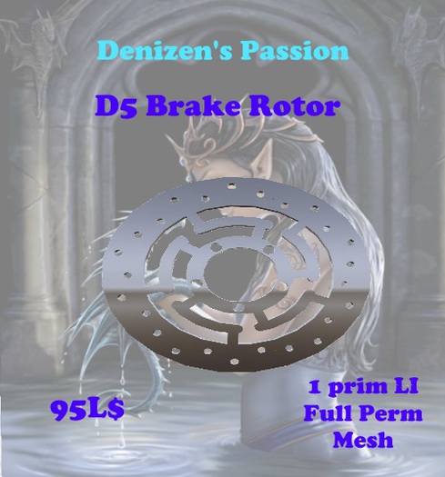D5 Brake Rotor **