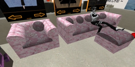 Salubrius Scripted Multi-pose Furniture Set Pink/White boxed