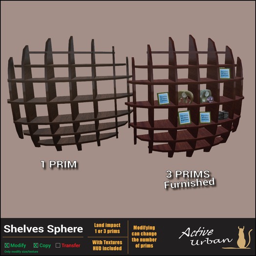 [A-U] Deco - Shelves Sphere