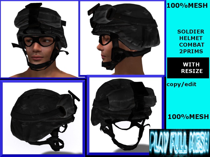 **Soldier Helmet Combat**PlayFullMesh