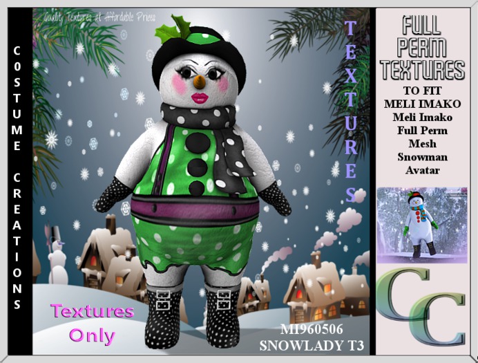 MI960506 SNOWLADY T3 TEXTURE