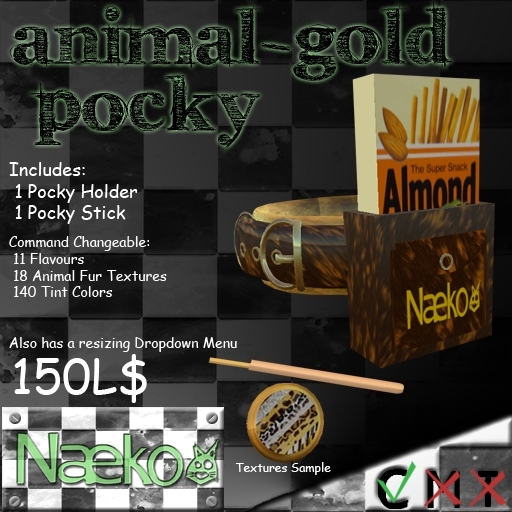 [Naeko] Animal-Gold Pocky