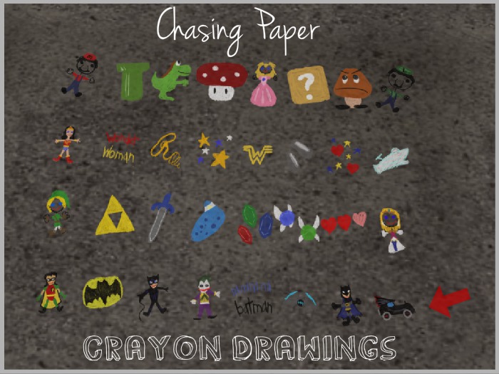 [ CP ] Crayon Drawings - Batman