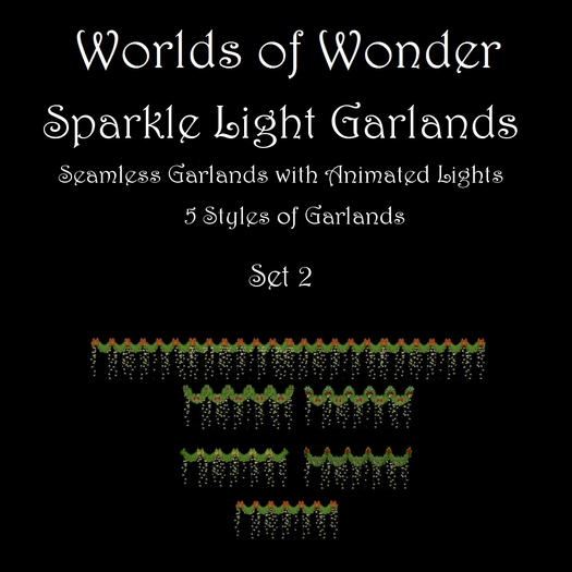 WoW Sparkle Light Garlands Full Pack- Boxed
