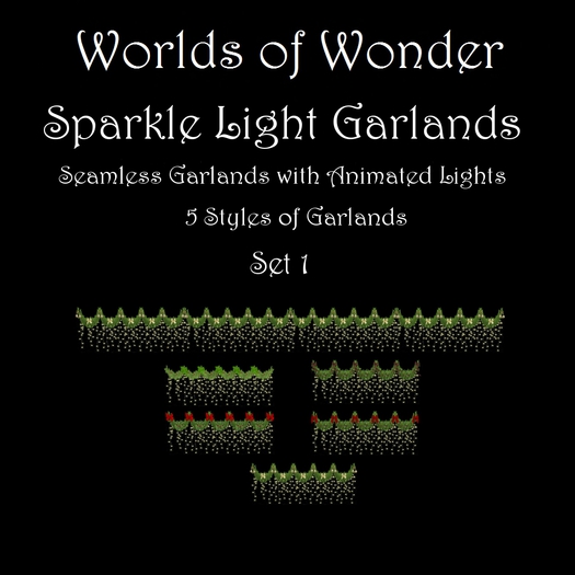 WoW Sparkle Light Garlands Full Pack- Boxed