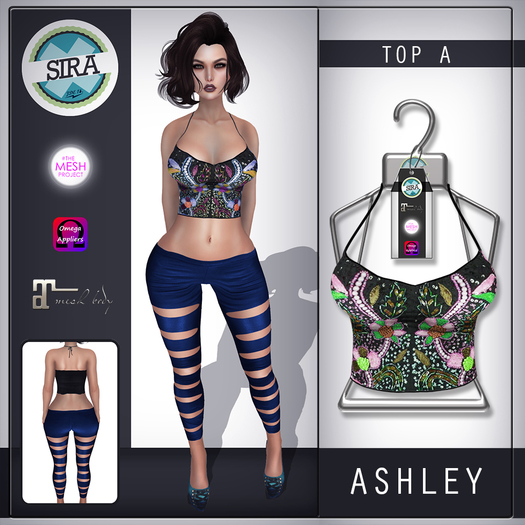SIRA - [Mesh Body] Ashley Top - A
