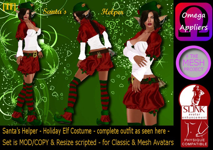 SANTA'S HELPER [Girl] - Wear to unpack)