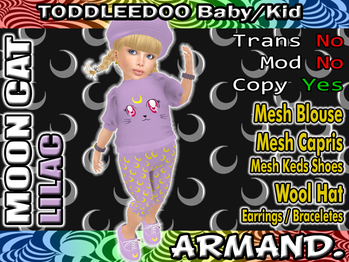 --ARMAND-- MOON CAT - LILAC