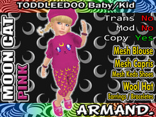 --ARMAND-- MOON CAT - PINK