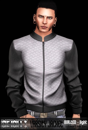 !NFINITY Varsity Jacket - Quilted - Light - BOX