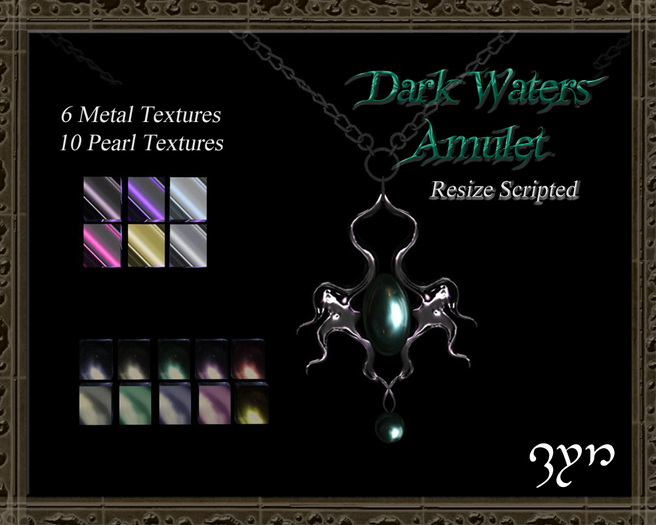 Zyn ~ Dark Waters Necklace