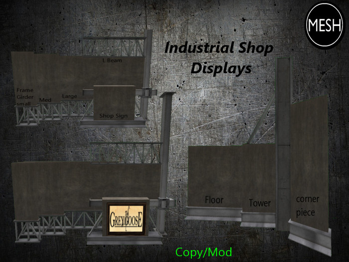 (WEAR ME) Industrial Shop Display