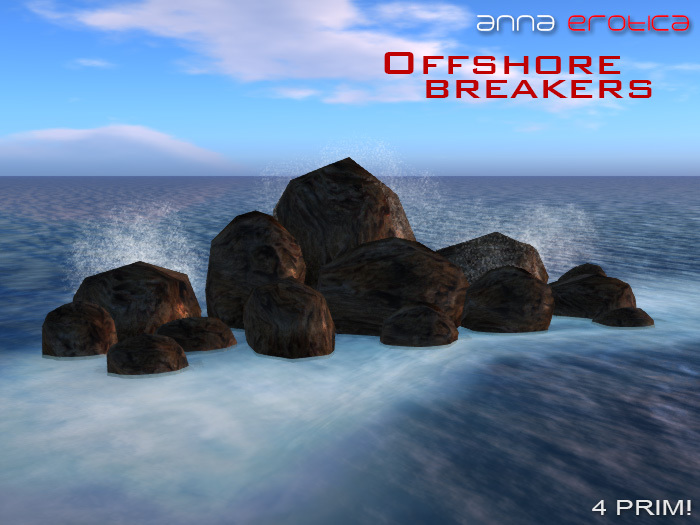 Anna Erotica - Offshore Breaker Rocks - 4 Prims!