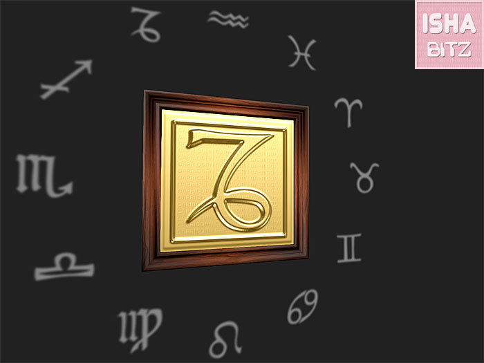 ISHAbitz ~ Gold Capricorn Zodiac