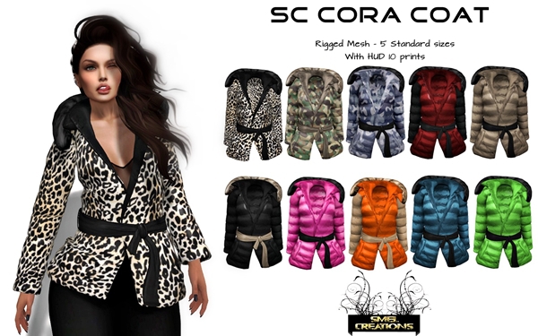 :. SC Cora Coat - Mesh