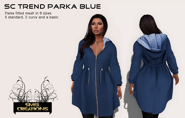 :. SC Trend Parka Blue