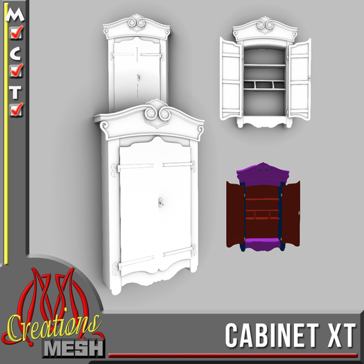 Furniture|Cabinet XT FULL PERM MESH