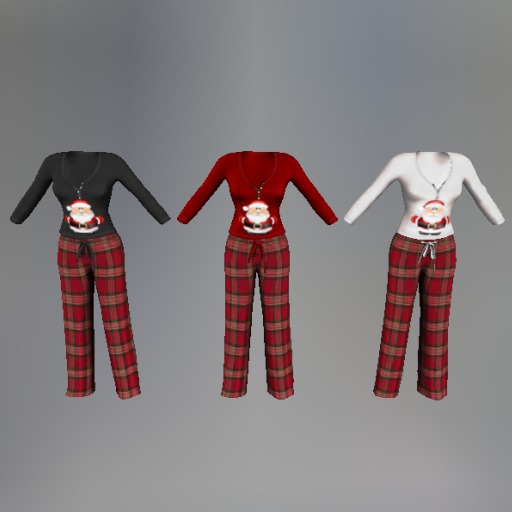 Santa Mesh Pajamas (Fatpack)