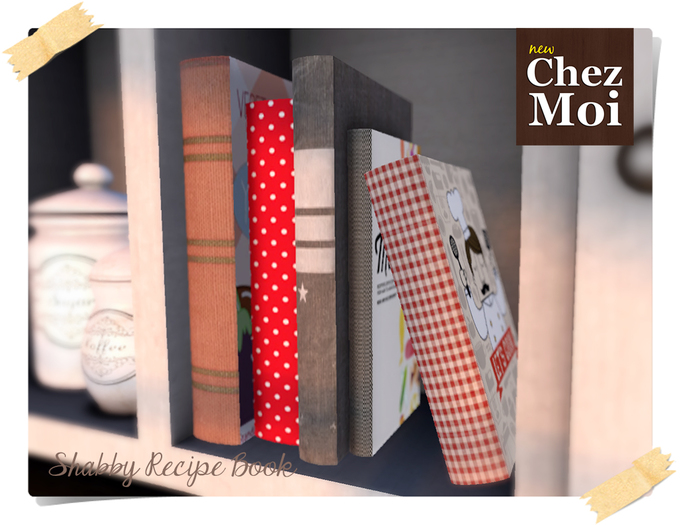 Shabby Recipe Books ♥ CHEZ MOI