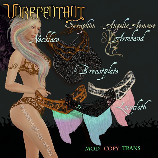 [UN] Seraphim Breastplate - Gold Box