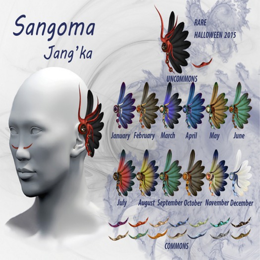 :JANGKA: Sangoma MARCH (3) Nose Piercings BOX