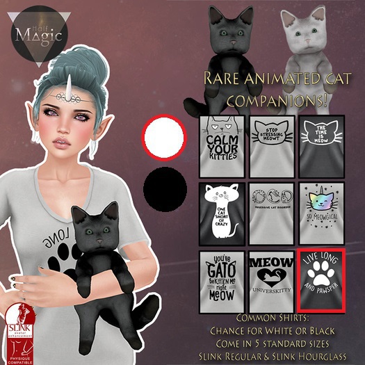 .HalfMagic. Top - Pawsper Wht