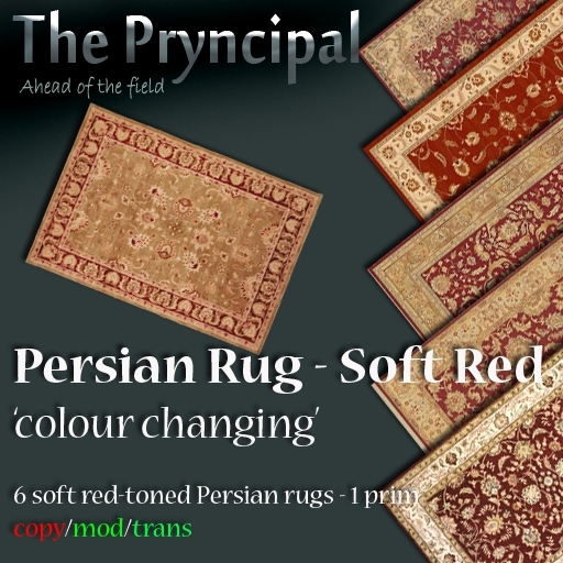 Pryncipal Design Company - Persian Rug Soft Reds