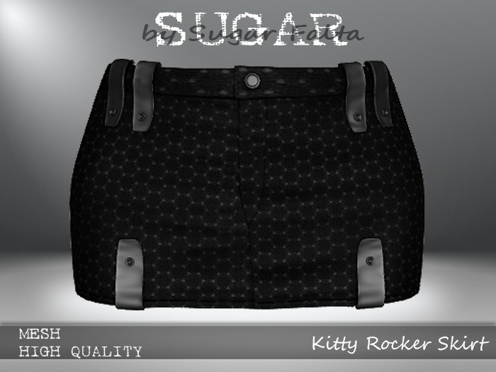 SUGAR - Kitty Rocker Skirt - HEX