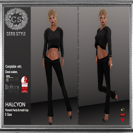 CERO STYLE Halcyon Oitfit Blacks