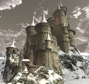 Bloodstone Castle 199 Prims, C/M, partly Mesh