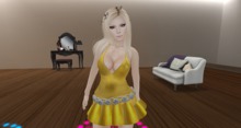 ::GPD::Party Dress Yellow