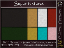 Sugar textures - 8 FULL PERMS Textures
