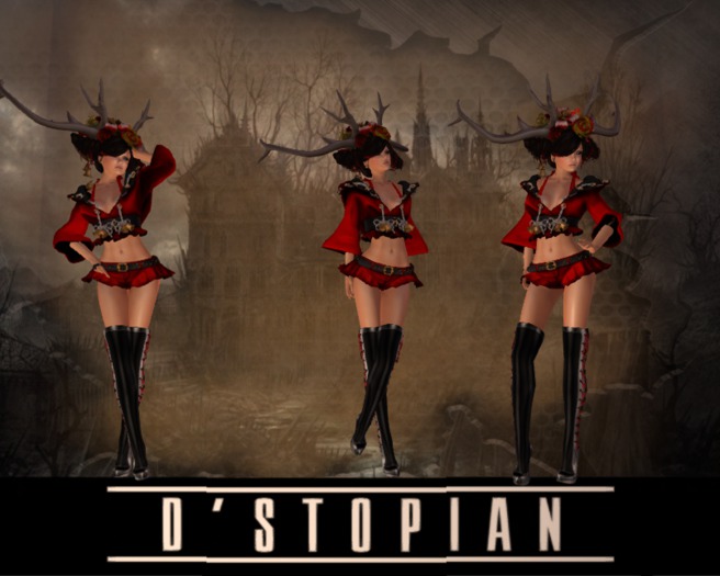 D'STOPIAN // HIRVI Red/Black Box