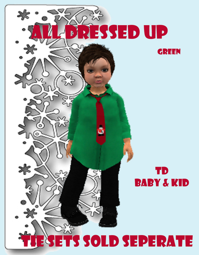 ALL DRESSED UP (GREEN)