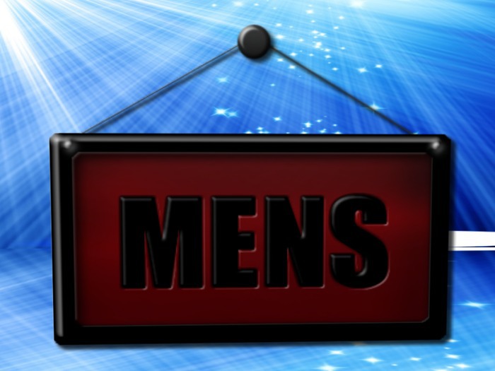 Red Shop Signs - MENS