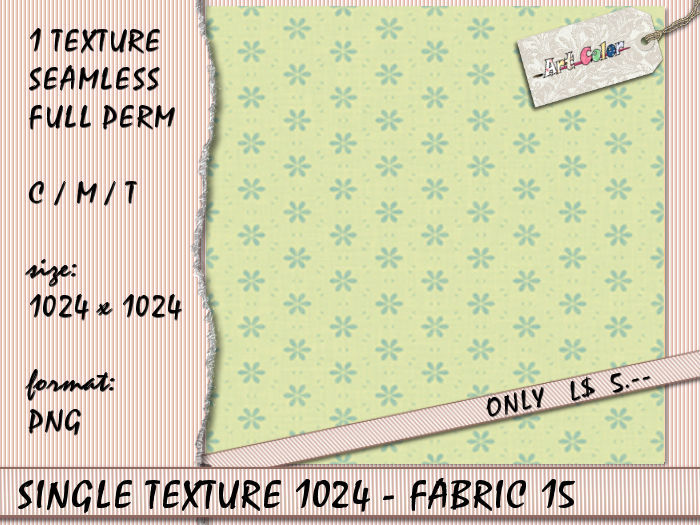 SINGLE TEXTURE 1024 - FABRIC 15