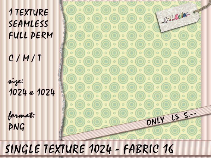 SINGLE TEXTURE 1024 - FABRIC 16