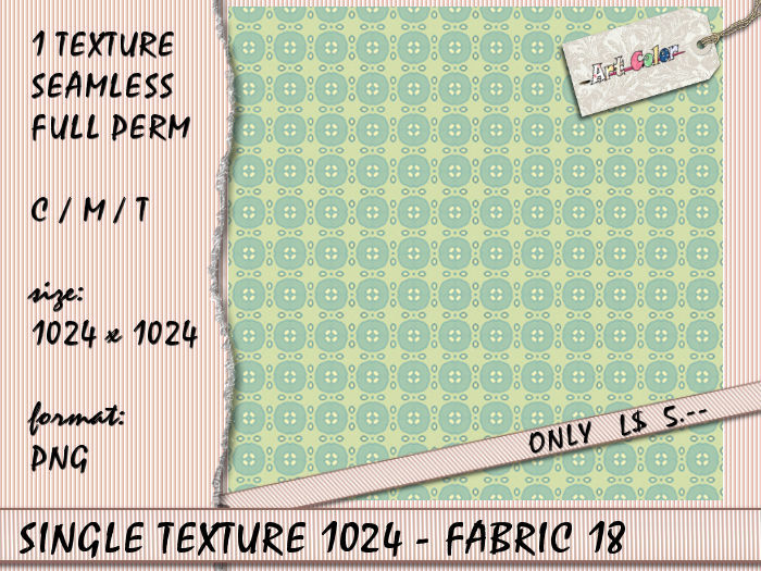 SINGLE TEXTURE 1024 - FABRIC 18