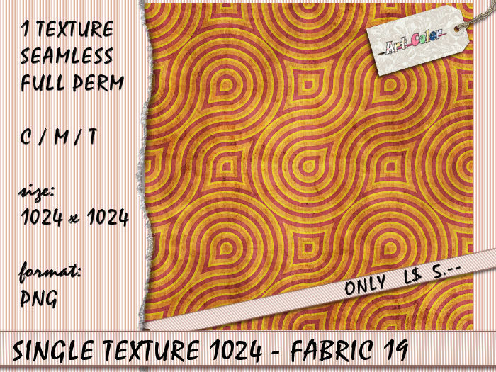 SINGLE TEXTURE 1024 - FABRIC 19