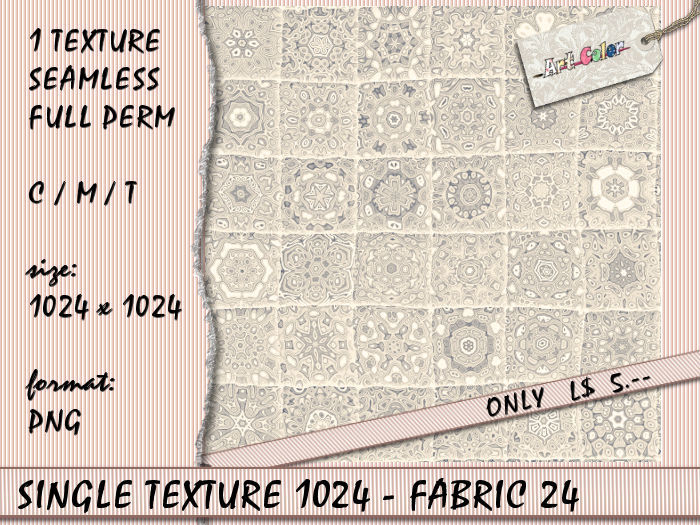 SINGLE TEXTURE 1024 - FABRIC 12