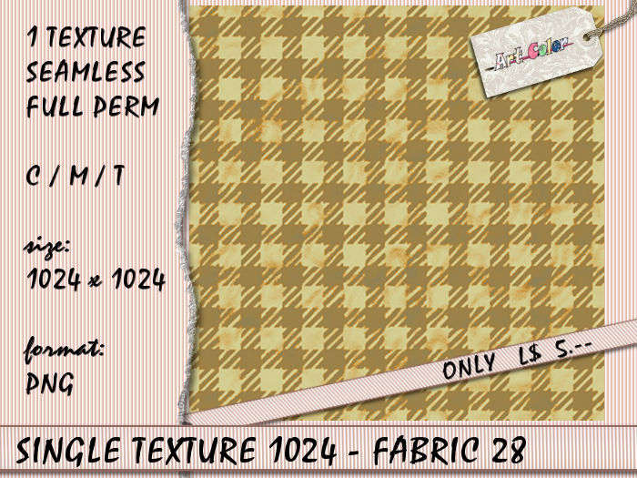 SINGLE TEXTURE 1024 - FABRIC 28